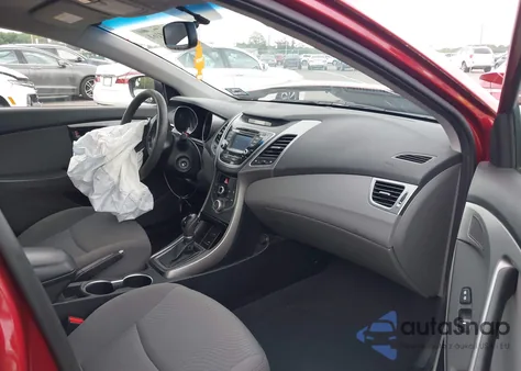 2016 Hyundai Elantra Se from USA, damaged, VIN 5NPDH4AE0GH723114